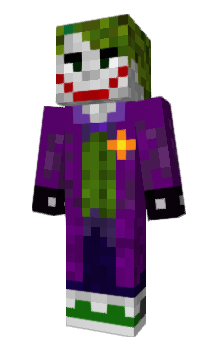 Minecraft skin JokerBatman
