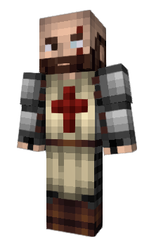 Minecraft skin Templar