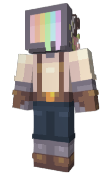 Minecraft скин по нику LevemesDIAMOND