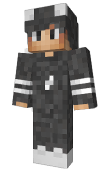 Minecraft skin BlackDressed