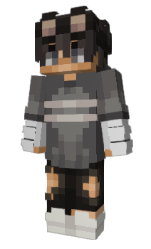 Minecraft skin Gray_ks