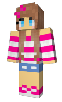 Minecraft скин по нику Hipstergirl123