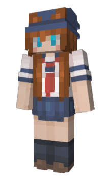 Minecraft skin Kanaede