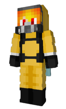 Minecraft скин по нику ItzFlame