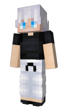 Minecraft skin Satoru_Gojo