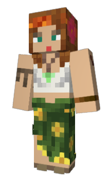 Minecraft скін по ніку Huntererby