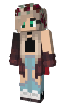 Minecraft skin Azulfloke