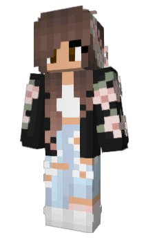 Minecraft skin TheBlackGirl