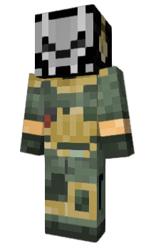 Simon Ghost Riley Minecraft Skin