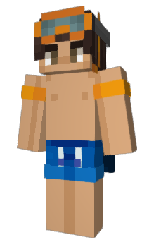 Minecraft skin Swim