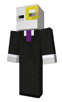 Minecraft skin Pryobyte