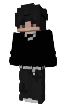 Minecraft skin vyhulenej