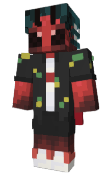 Minecraft skin KrampussBee