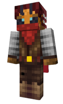 Minecraft skin KrampussBee