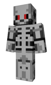 Minecraft скін по ніку Skelebot