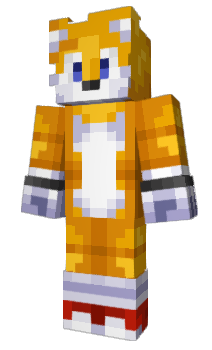 Minecraft skin TailsMilesPrower