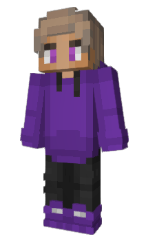 Minecraft skin Purpled