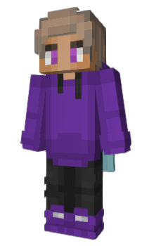 Minecraft skin Purpled