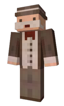 Minecraft skin kerstmisman