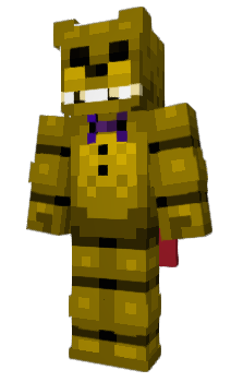 Minecraft skin FazBearReaper