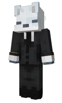 Minecraft скин по нику Snowy_White_Fox