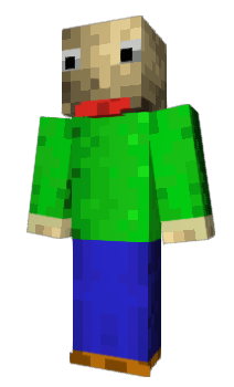 Minecraft skin Baldii