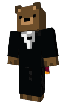 Minecraft skin RefinedBear