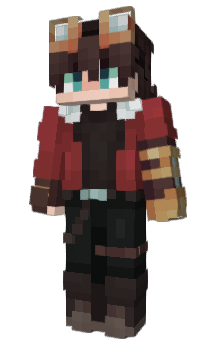 Minecraft скін по ніку Phantomblackwolf