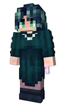 Minecraft skin Hallgerd