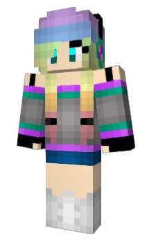 Minecraft скин по нику flufmarshmallow