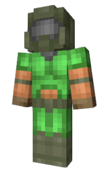 Minecraft skin ISMS