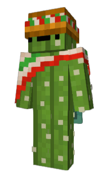 Minecraft скін по ніку Cactaceaa