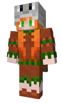 Minecraft скин по нику wolf12001