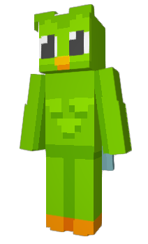 Minecraft скин по нику duolingoe