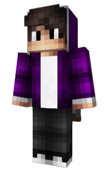 Minecraft скин по нику Purpleed