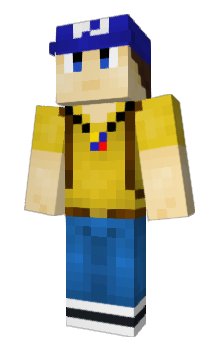 Minecraft skin natblue