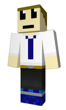 Minecraft skin BlueProtocoL