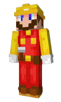 Minecraft skin MarioMaker