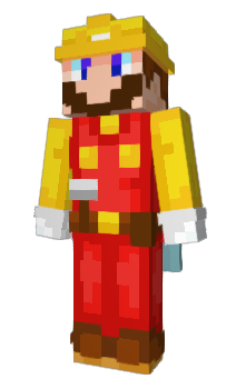 Minecraft skin MarioMaker