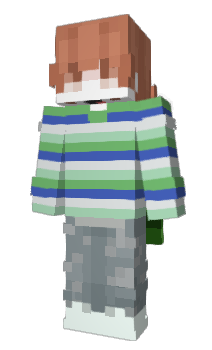 Minecraft skin CaraTranquilo