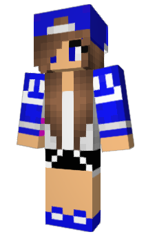 Minecraft skin itz_riya