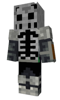 Minecraft skin SkeletonExe