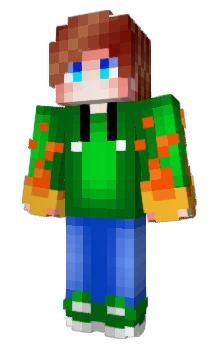 Minecraft skin prisent