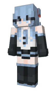 Minecraft skin mikumai