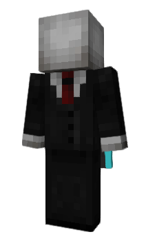 Minecraft скин по нику Slenderman