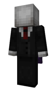 Minecraft skin Slenderman