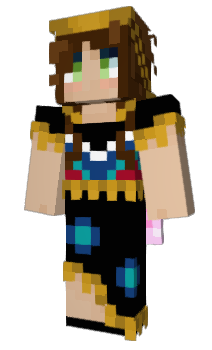 Minecraft skin YellowPikmin