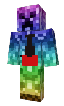 Minecraft скин по нику Rainbowdude
