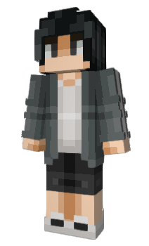 Minecraft skin Denkiki