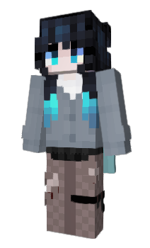 Minecraft скин по нику deepseekAI